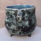 Vase or ceramic cauldron by Jacques Blin circa 50