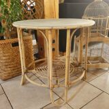 Rattan coffee table