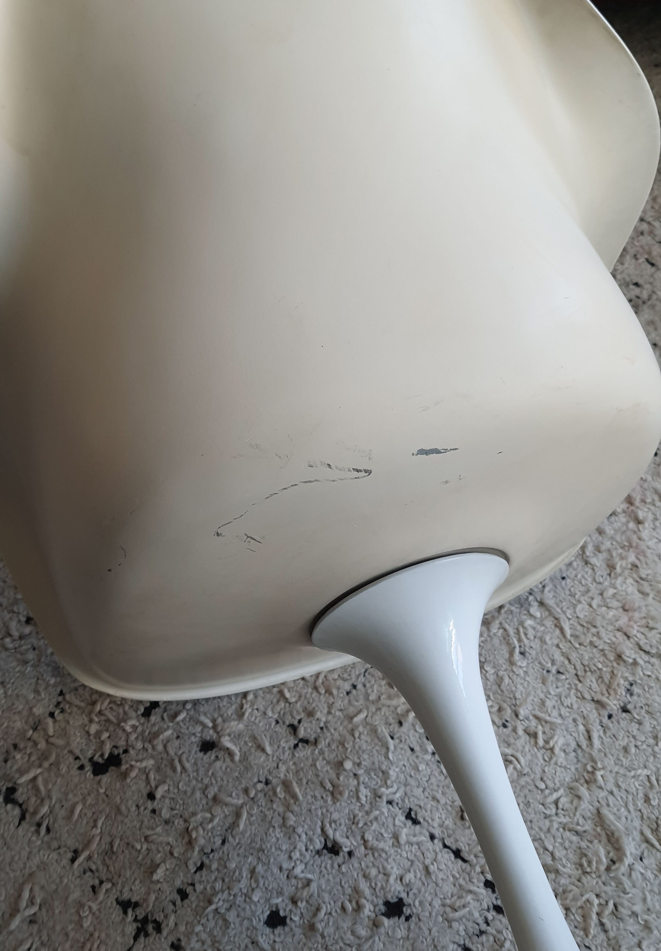 Set 4 armchairs Tulipe by Eero Saarinen Knoll International