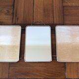 Barbier triptych mirror 21x50cm