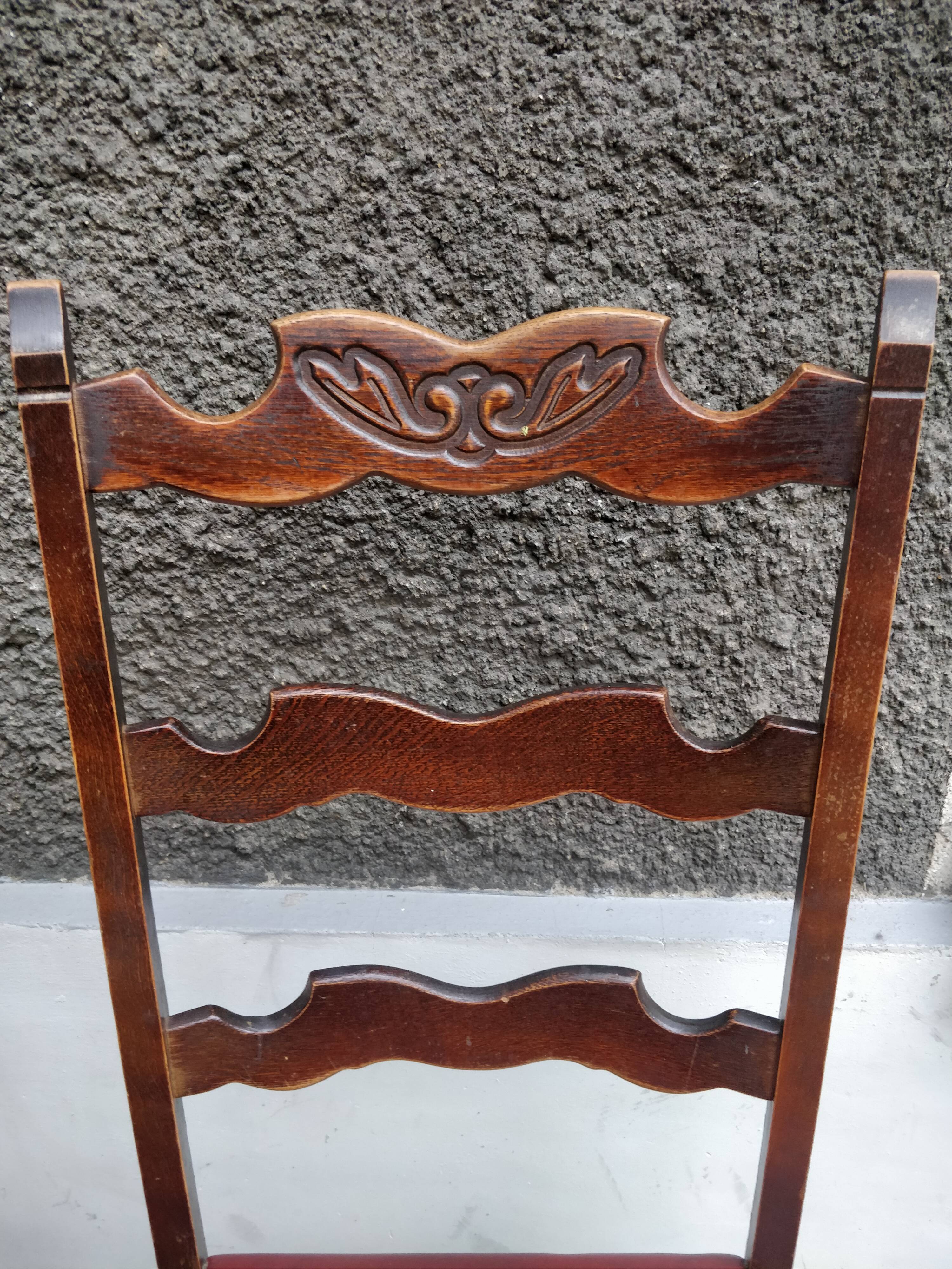 Carved royal chairs