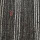 Contemporary Black & Gray Vintage Kilim Rug, 202x244Cm