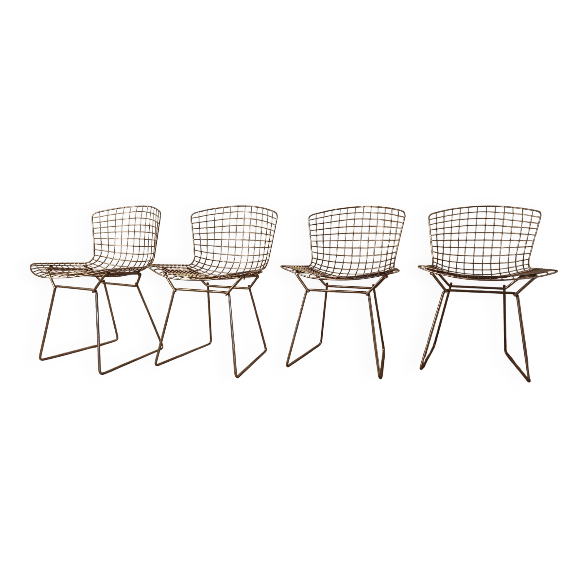 Série de 4 chaises Harry Bertoia
