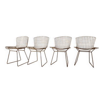 Set of 4 Harry Bertoia chairs