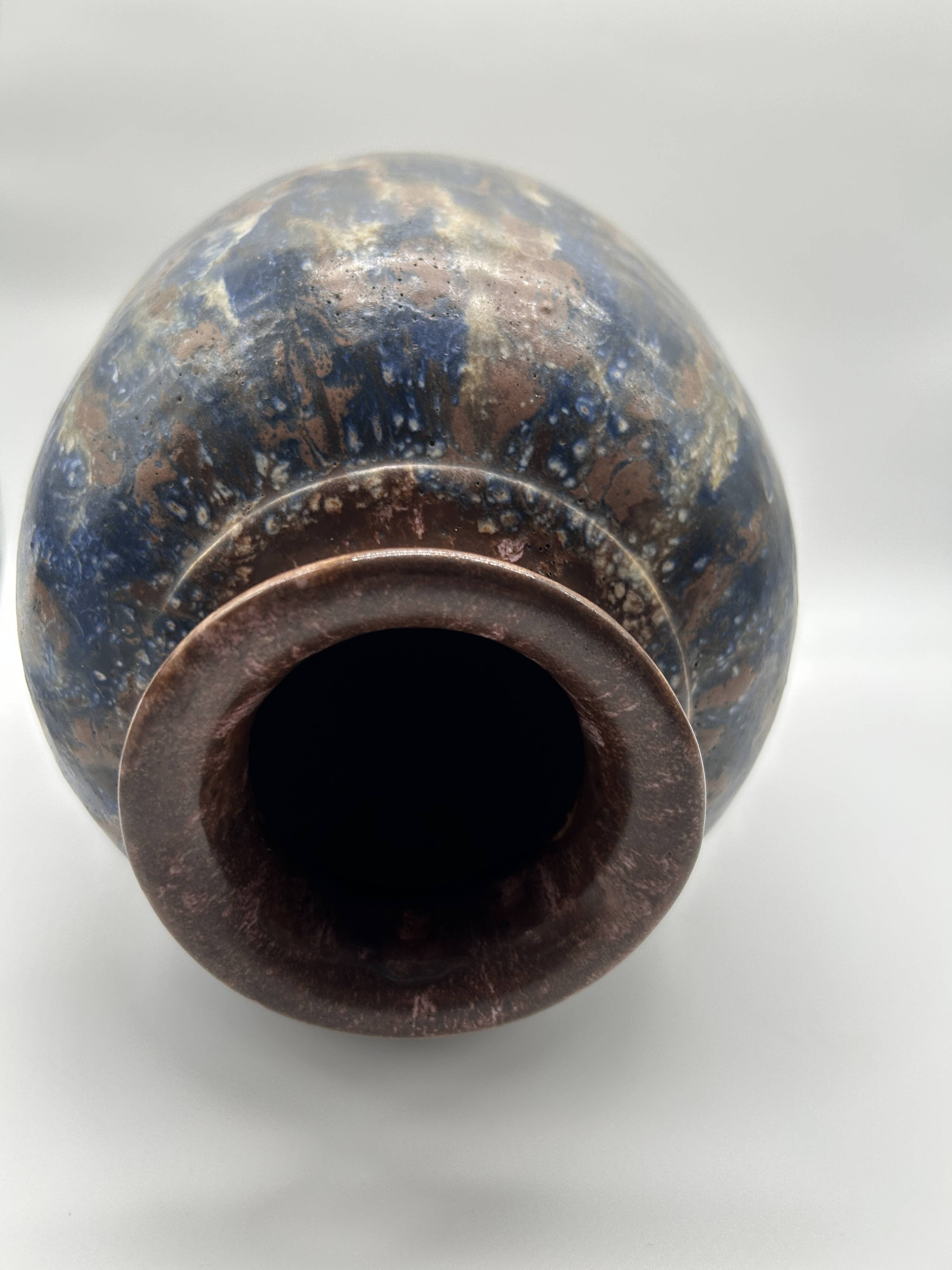 ART DECO vase in Bouffioulx stoneware