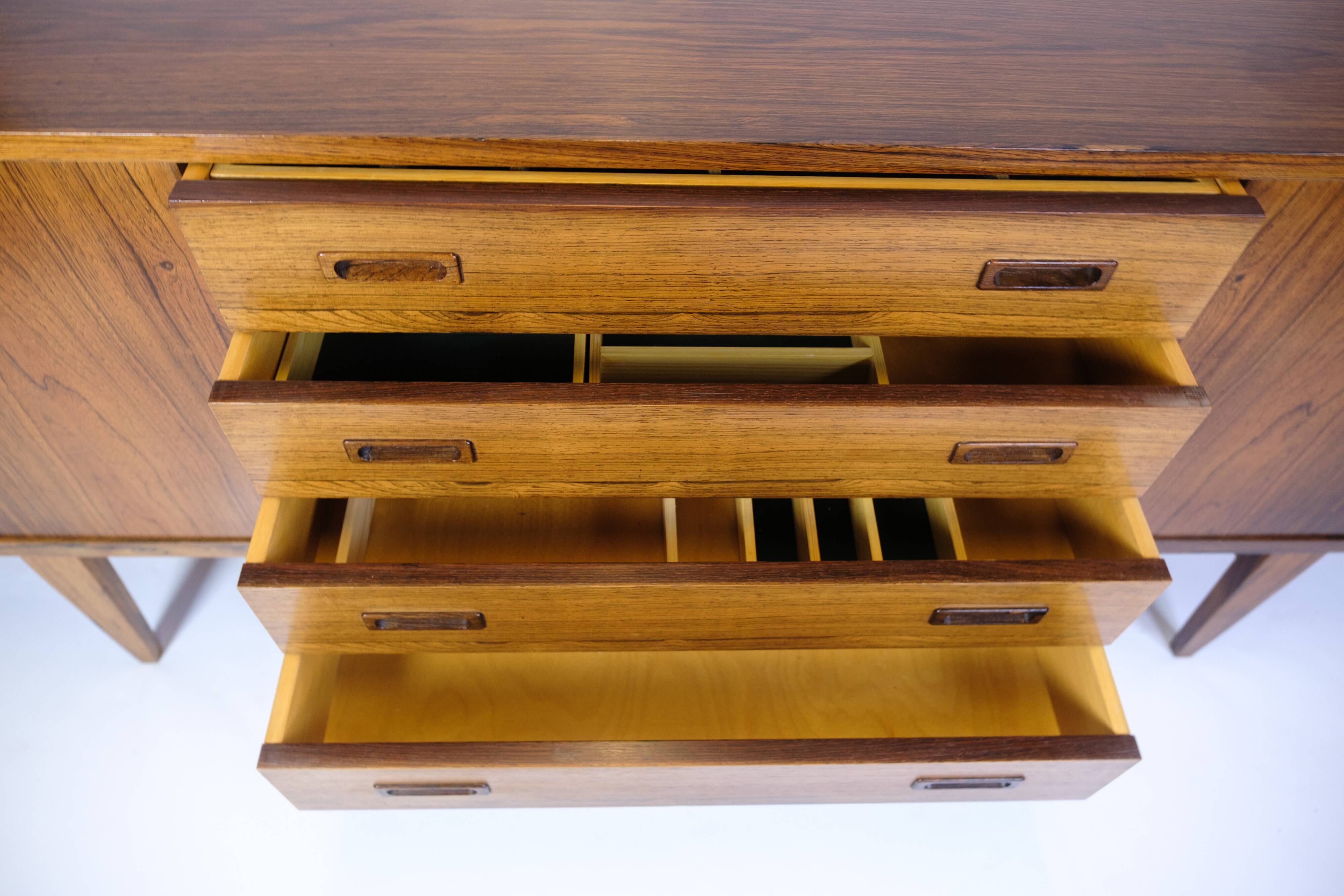 Sideboard Made In Rosewood, Danish Design From 1960s
