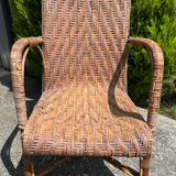 Rattan armchair from the 60s