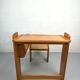 Foldable children's desk in pine 1970