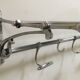 Coat hangers chromed brass