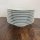 Deep porcelain plates