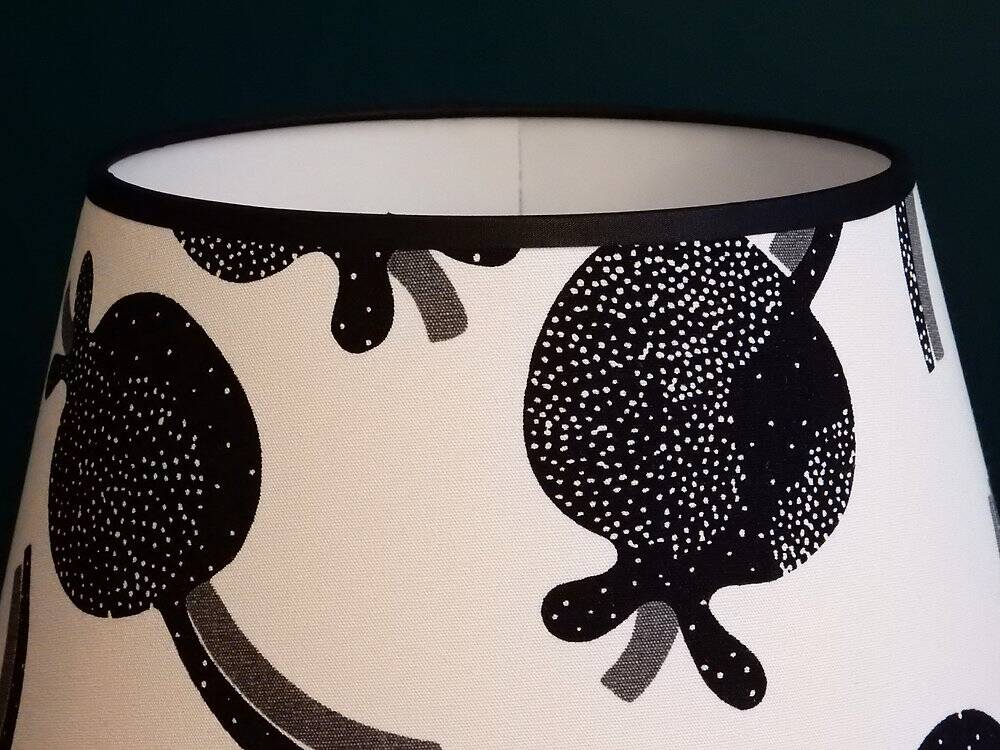 Vintage fabric lampshade Ikea 2005 design Sven Fristedt