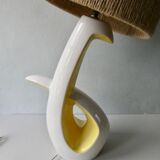 Freeform lamp in two-tone ceramic, Ceramidi, 60s