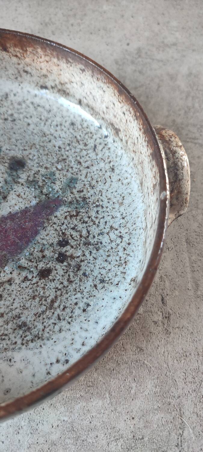 Ceramic bowl Gustave Reynaud workshop Le Mûrier Vallauris