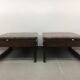 Set of 2 Percival Lafel Mid-century Brazilian side tables, 1970's