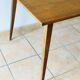 Oak table feet compass with extensions