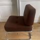 Chauffeuse vintage marron années 70
