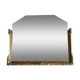 Miroir Art déco en bois doré 74x61