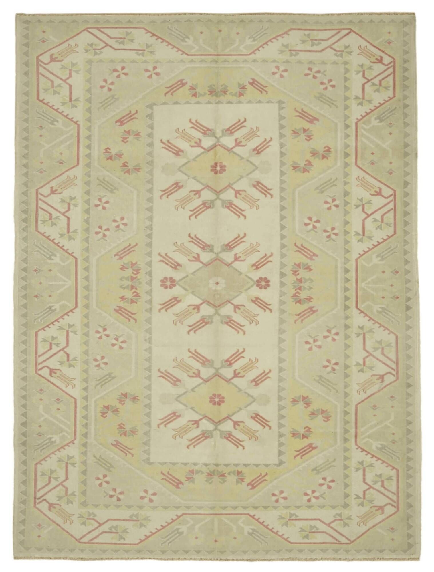 Turkish Vintage Anatolian Rug 196 cm x 270 cm