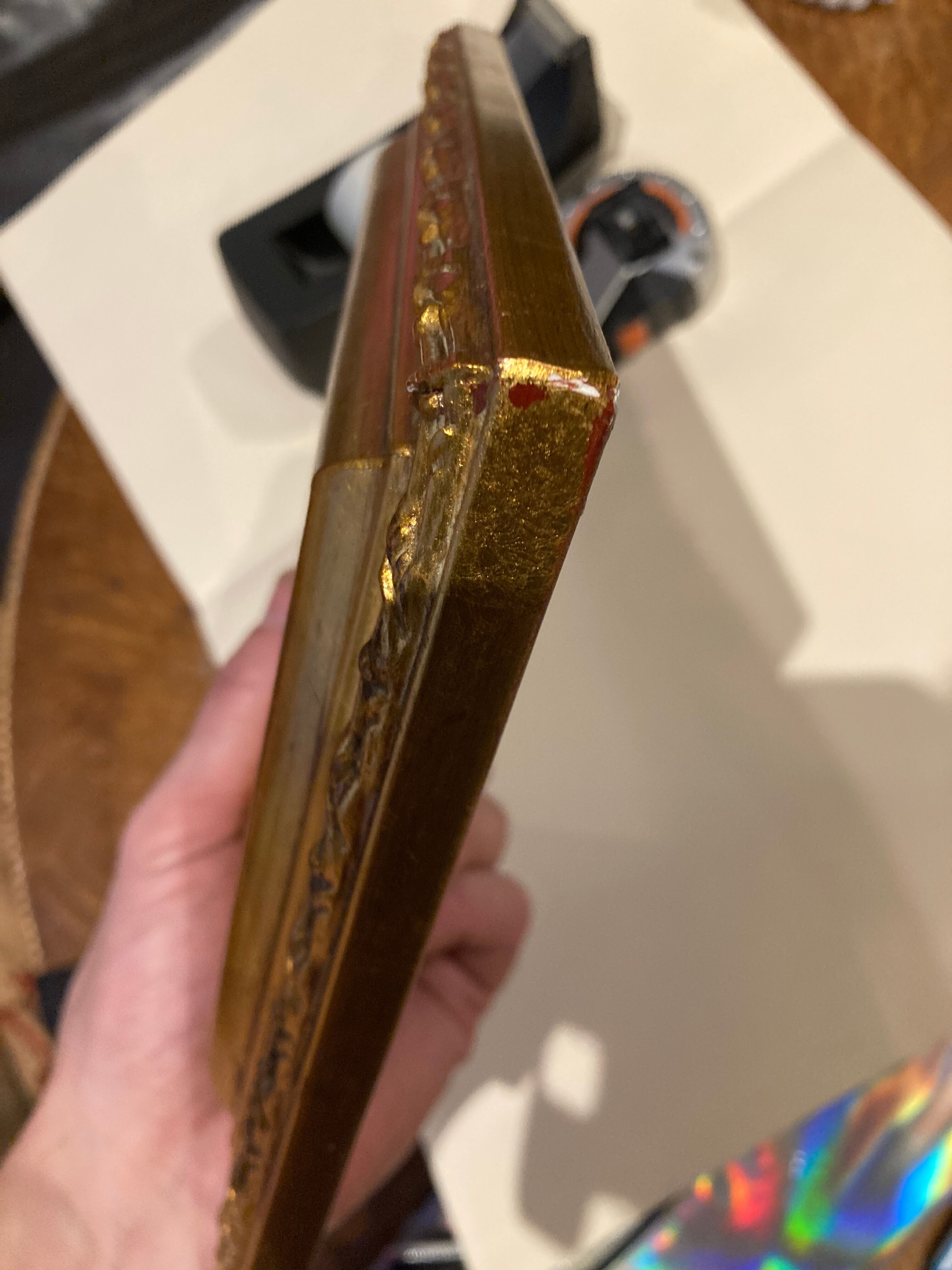 Small painting on panel