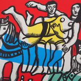 Fernand LÉGER: The parade on horseback, signed lithograph