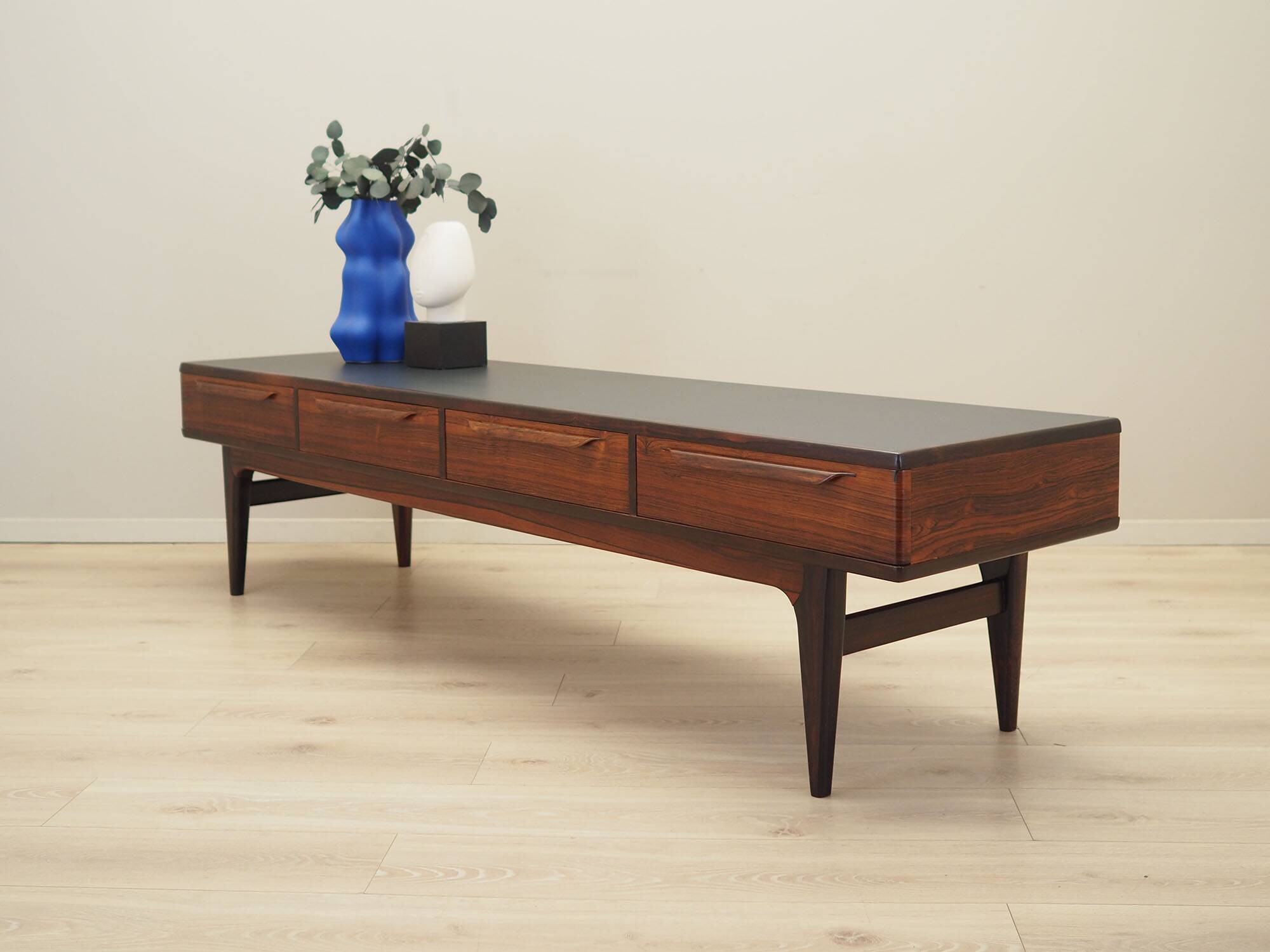 Rosewood lowboard, Danish design, 1970s, production: Denmark