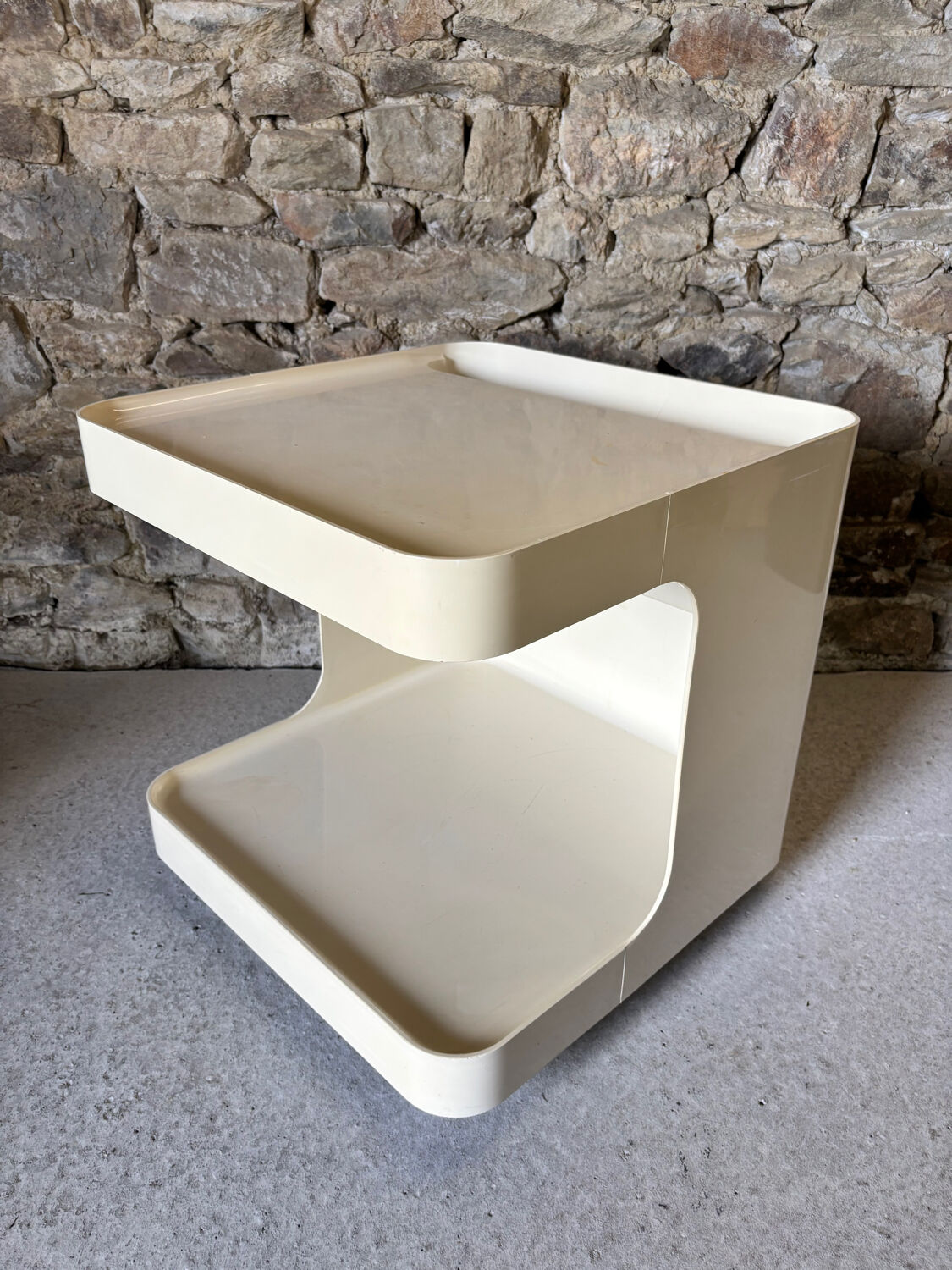 GAME coffee table and magazine rack by Marcello Siard for Longato 1970