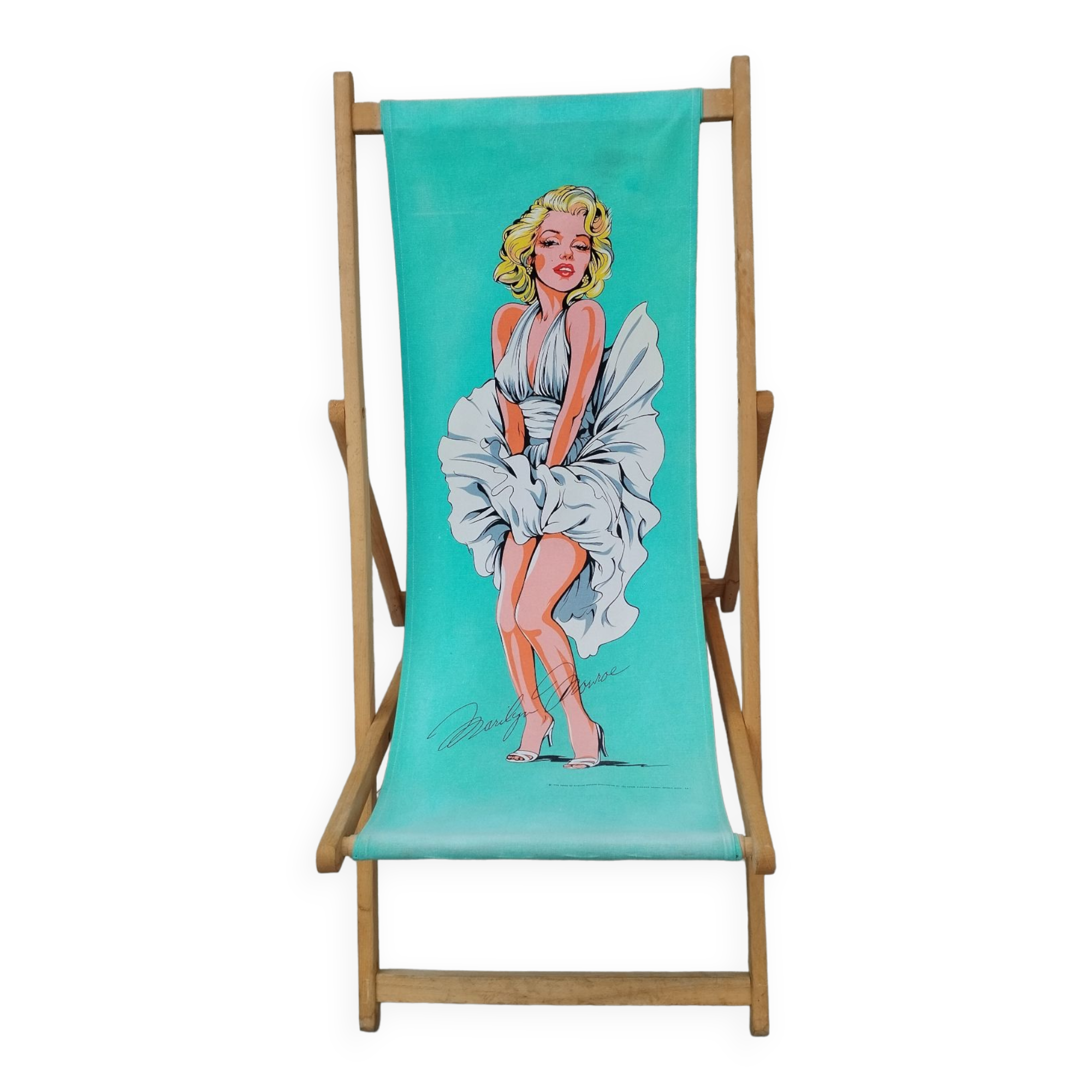Vintage deckchair