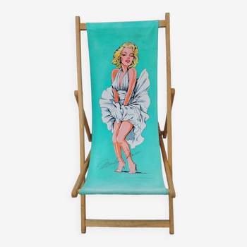 Vintage deckchair