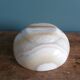 Empty bowl onyx alabaster pocket