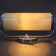 Czech Art Deco Opaline Glass Wall Light, 1930s