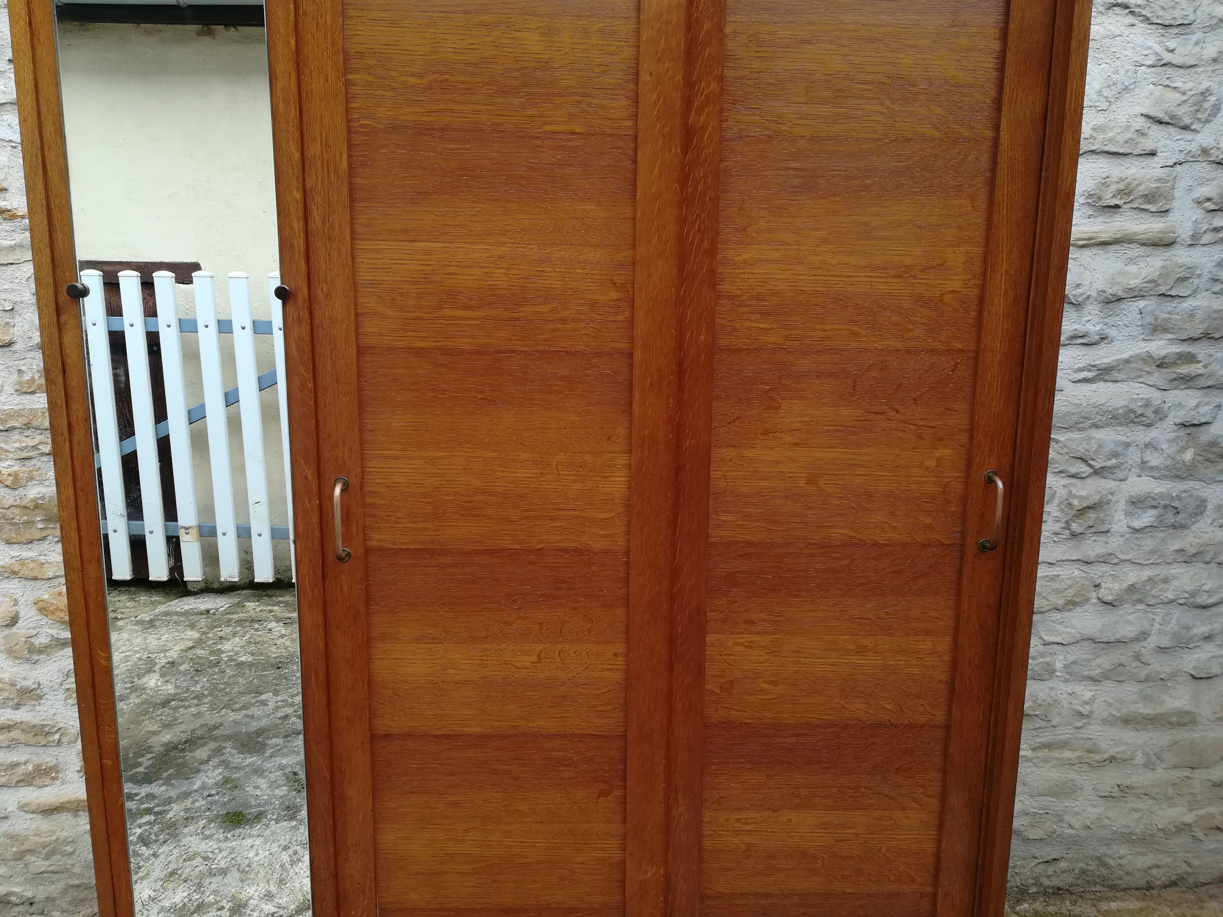 Wardrobe compass feet, 50s