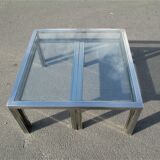 Set of three coffee table, italy, 1970s