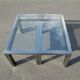 Set of three coffee table, italy, 1970s