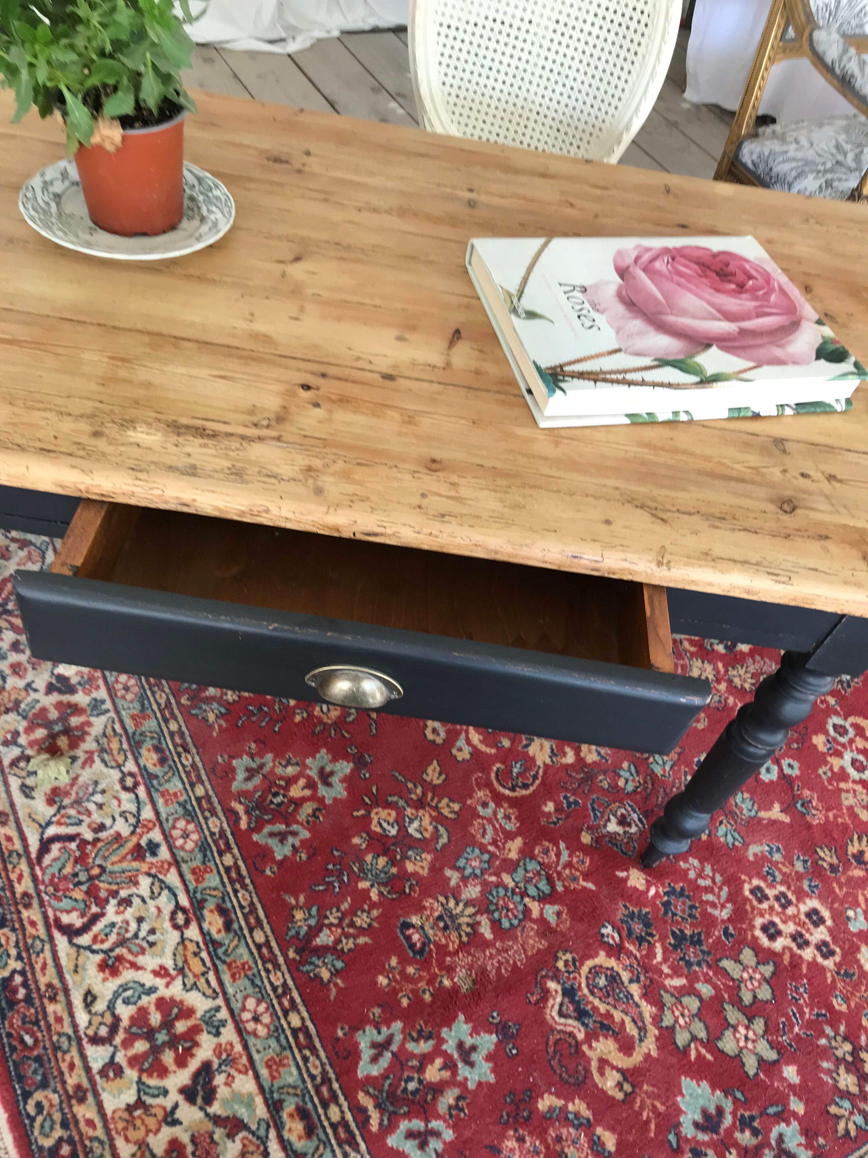 Table de ferme en sapin