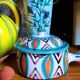 Ceramic fondue pot
