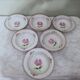 6 stoneware soup plates