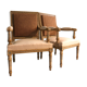 Pair of chairs to queen Louis XVI style