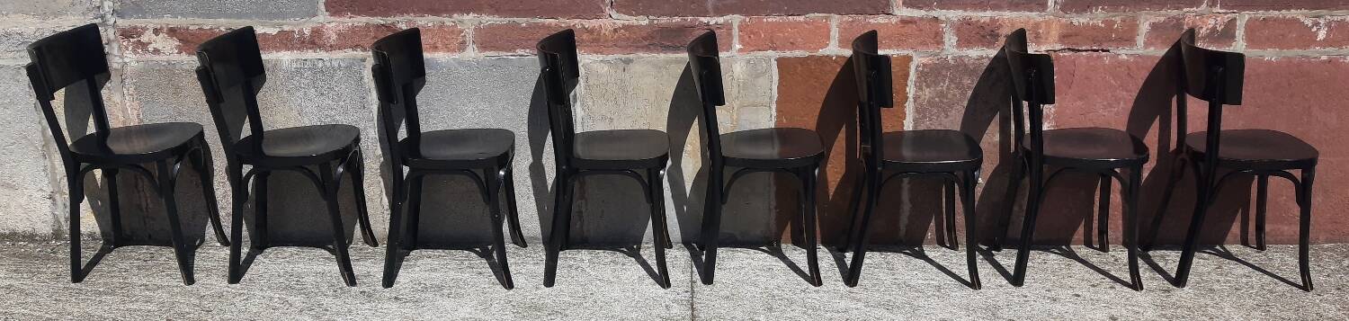 Baumann bistro chairs (Set of 8)
