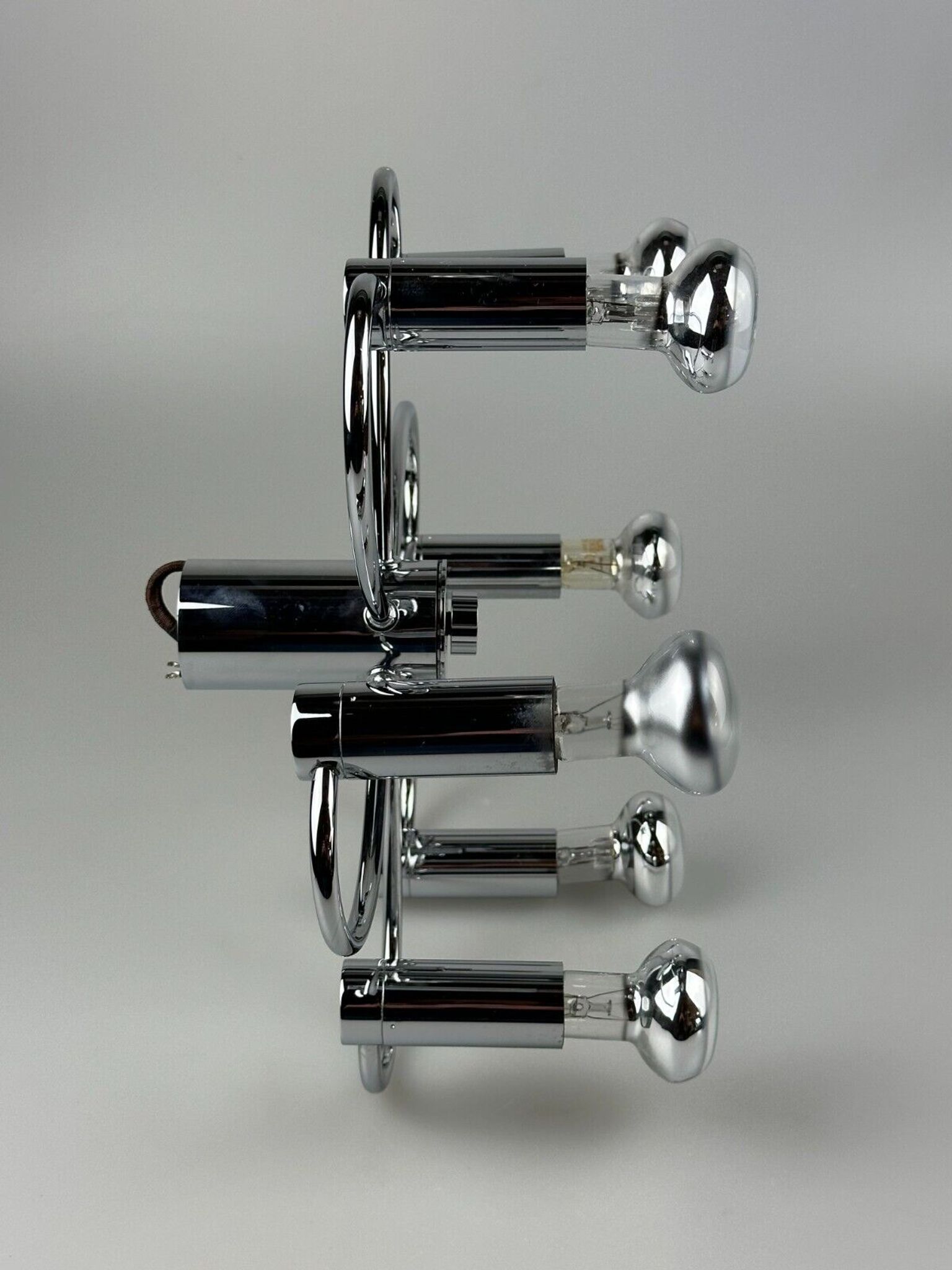 60s 70s Sputnik wall lamp or ceiling lamp by Cosack Leuchten Chrom