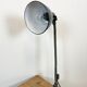 Industrial Grey Enamel Gooseneck Desk Lamp from Siemens, 1950s