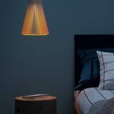 Wooden pendant lights from Secto Design