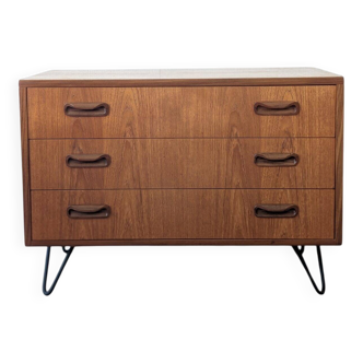 Commode en teck G-Plan, années 60-70