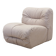 Beige armchair, Italian design, 1970s, production: Italy