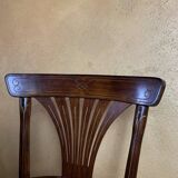 Pair of Art Nouveau chairs