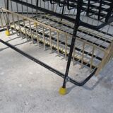 Vintage trolley storage rack 1950