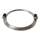 art deco round mirror tray 1930 30 cm