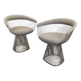 Set of 2 Knoll Chairs Warren Platner