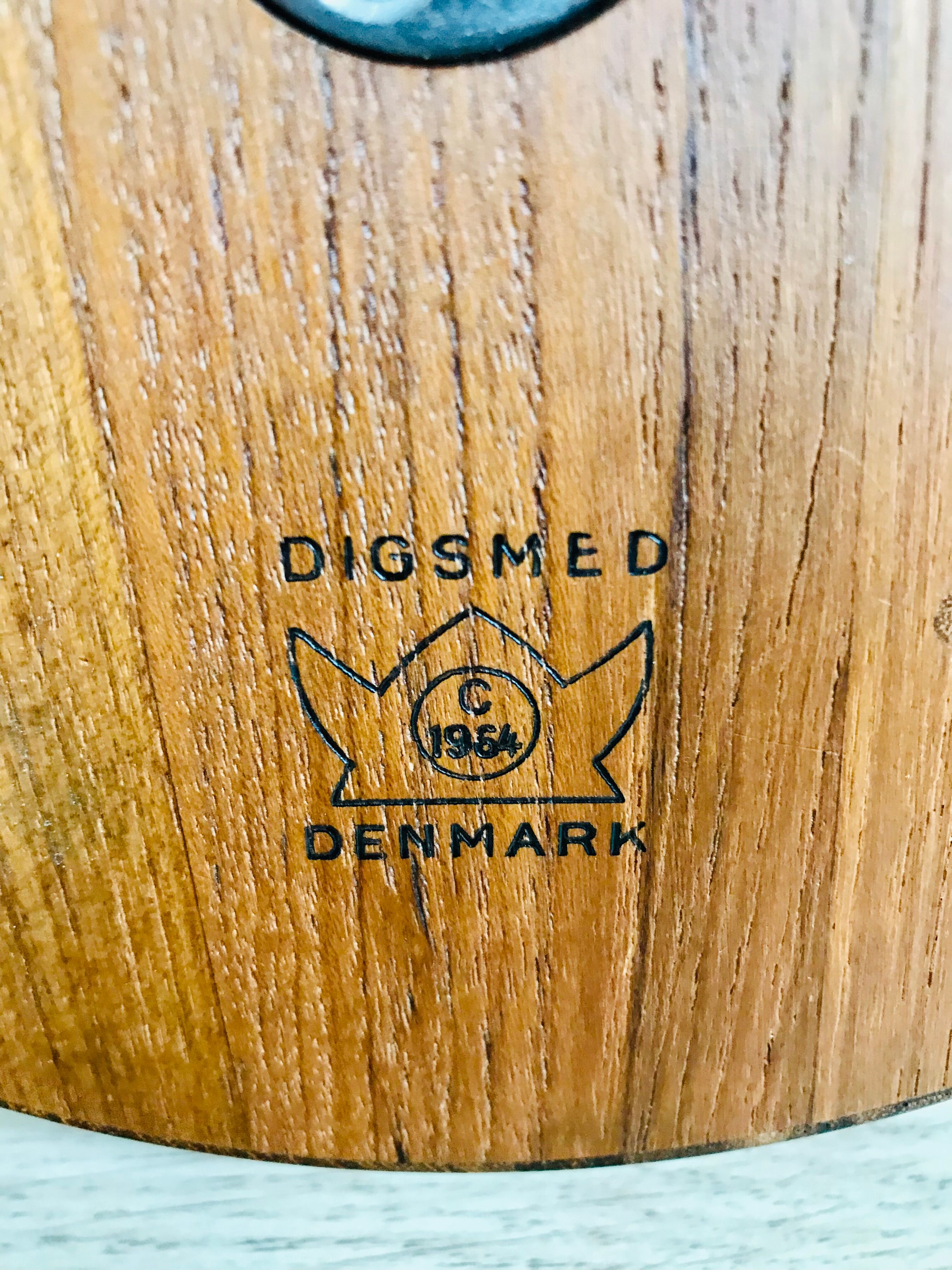 Vintage Scandinavian teak top Digsmed 1964