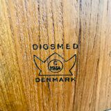 Vintage Scandinavian teak top Digsmed 1964