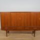Mid-Century Teak High Sideboard, Denmark, 1960s